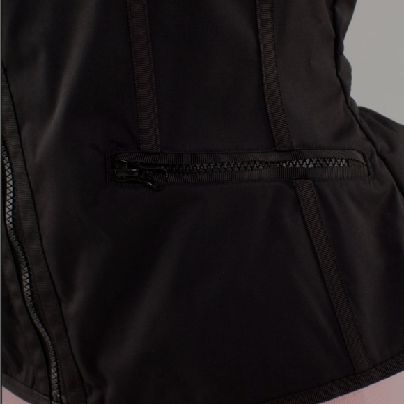 Lululemon black and about jacket - Picture 7 of 12